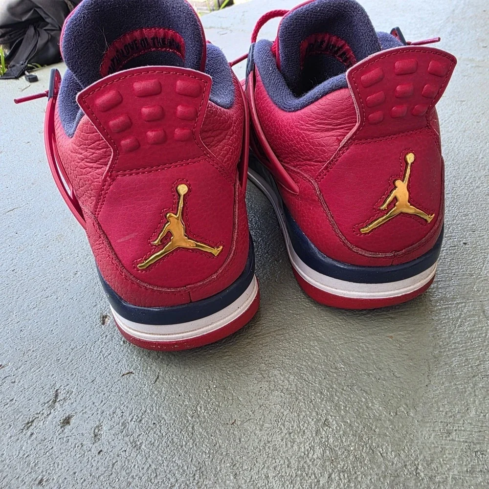 Nike Air Jordan 4 Retro SE FIBA size 11 CI1184-617 OG IV Independence Day Red - Picture 7 of 16